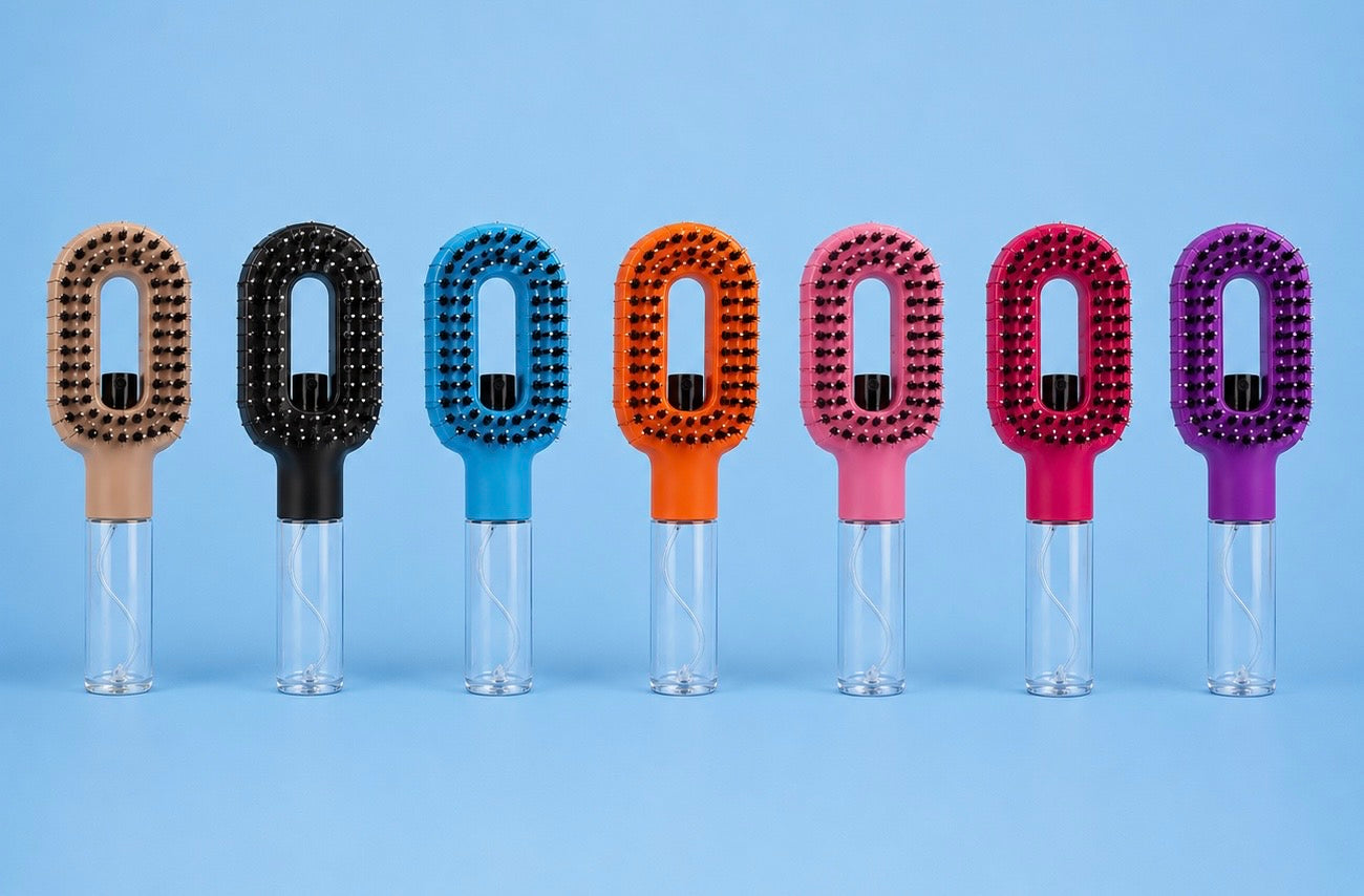 Éziel- Brosse spray démêlante pour cheveux