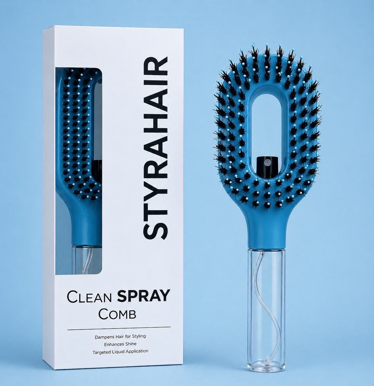 Éziel- Brosse spray démêlante pour cheveux