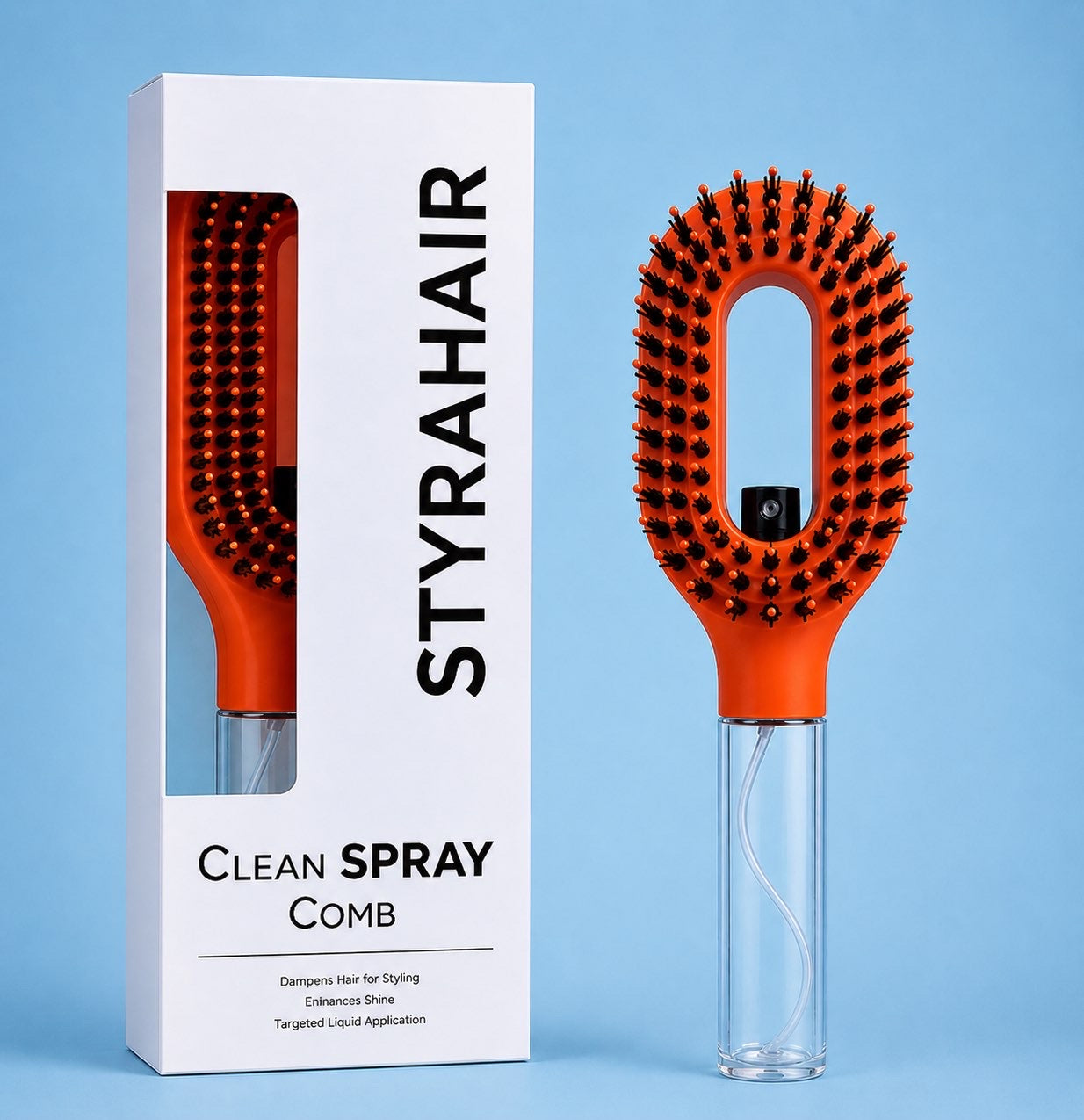 Éziel- Brosse spray démêlante pour cheveux