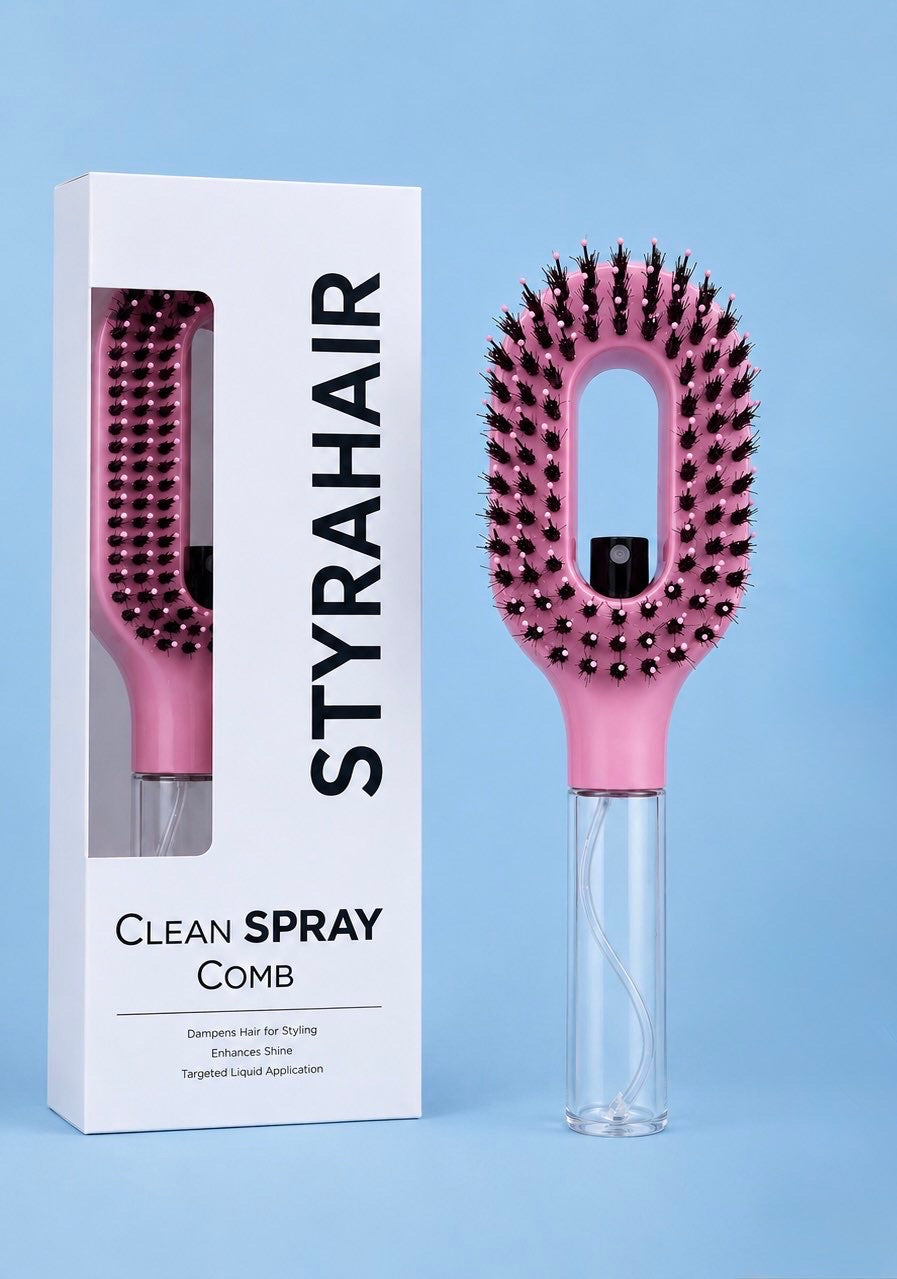 Éziel- Brosse spray démêlante pour cheveux